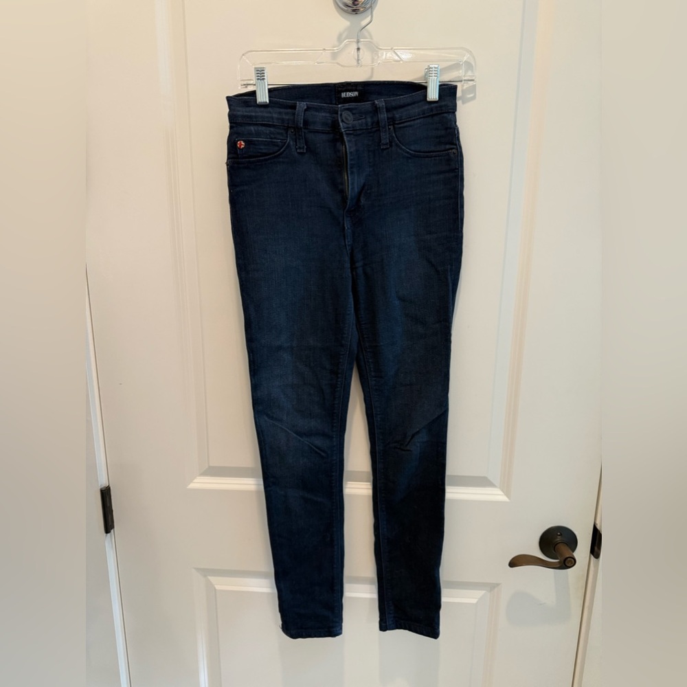 Hudson high waisted, stretch, skinny jean, size 26